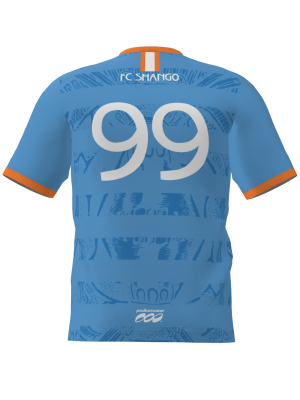 Podiumwear Men's Jersey (Soccer) Back View