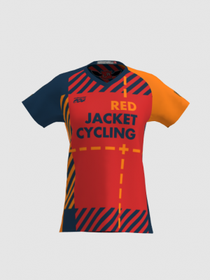 Podiumwear Women's Silver Short Sleeve MTB Jersey - NEW FABRIC 2025!