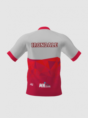 Podiumwear Men's Silver Short Sleeve MTB Jersey - New Fabric 2025!