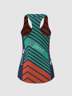 Podiumwear Women's Singlet (Nordic Skiing) Back View