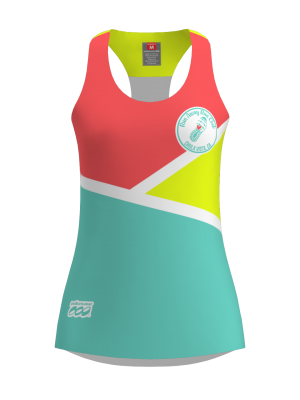 Podiumwear Women's Singlet (Nordic Skiing) Front View