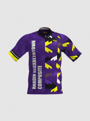 Podiumwear Men's Silver Short Sleeve MTB Jersey - New Fabric 2025!