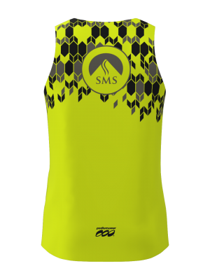 Podiumwear Men's Singlet (Nordic Skiing) Back View