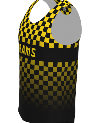 Podiumwear Men's Singlet (Nordic Skiing) Side View