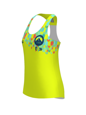 Podiumwear Women's Singlet (Nordic Skiing) Side View