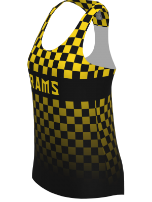 Podiumwear Women's Singlet (Nordic Skiing) Side View
