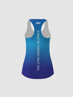 Podiumwear Women's Singlet (Nordic Skiing) Back View