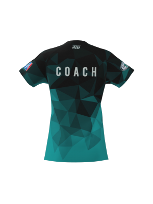Podiumwear Women's Silver Short Sleeve MTB Jersey - NEW FABRIC 2025!