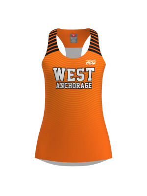 Podiumwear Women's Singlet (Nordic Skiing) Front View