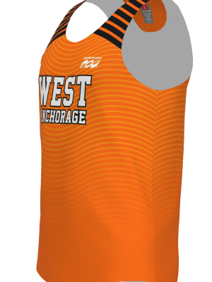 Podiumwear Men's Singlet (Nordic Skiing) Side View