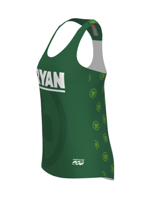 Podiumwear Women's Singlet (Nordic Skiing) Side View