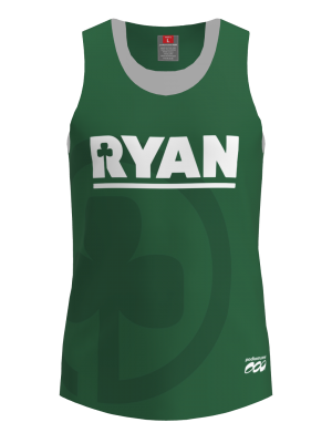 Podiumwear Men's Singlet (Nordic Skiing) Front View