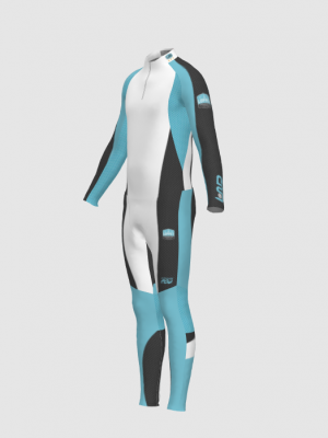 Podiumwear Men's Gold Two-Piece Race Suit
