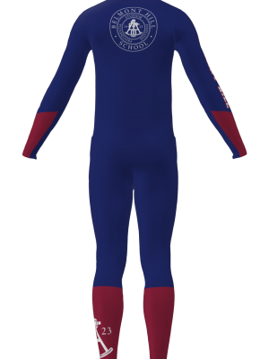 Podiumwear Men's Gold Two-Piece Race Suit