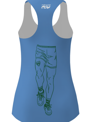 Podiumwear Women's Singlet (Nordic Skiing) Back View