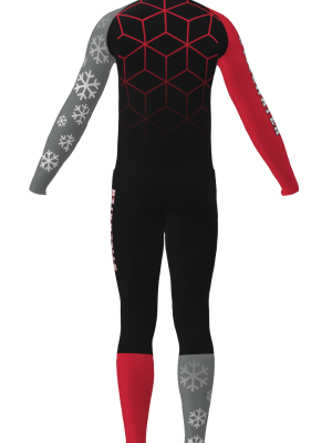 Podiumwear Men's Gold Two-Piece Race Suit
