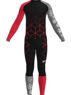 Podiumwear Men's Gold Two-Piece Race Suit