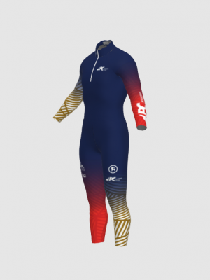 Podiumwear Nordic Child's Two-Piece Race Suit (Nordic Skiing) Side View