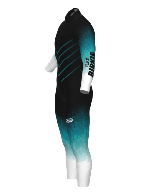 Podiumwear Nordic Child's Two-Piece Race Suit (Nordic Skiing) Side View