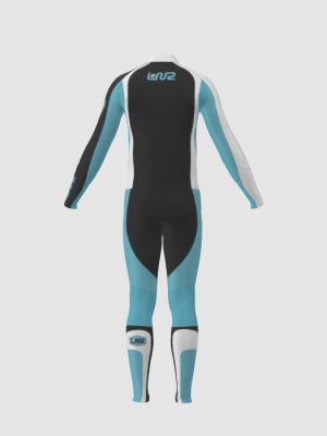 Podiumwear Men's Gold Two-Piece Race Suit