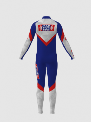 Podiumwear Men's Gold Two-Piece Race Suit