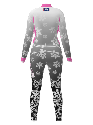 Podiumwear Women's Gold Two-Piece Race Suit