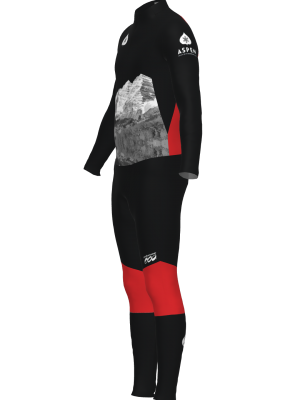 Podiumwear Men's Gold Two-Piece Race Suit