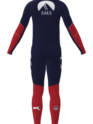 Podiumwear Men's Gold Two-Piece Race Suit