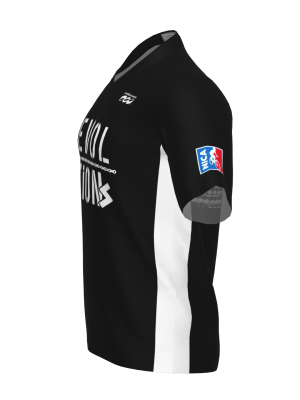 Podiumwear Men's Silver Short Sleeve MTB Jersey - New Fabric 2025!