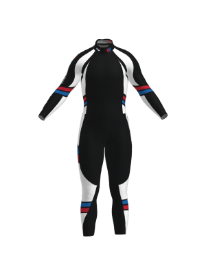 Podiumwear Nordic Child's Two-Piece Race Suit (Nordic Skiing) Front View
