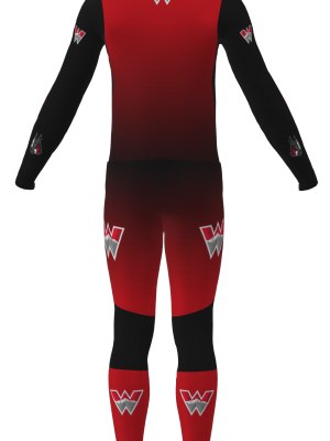 Podiumwear Men's Gold Two-Piece Race Suit