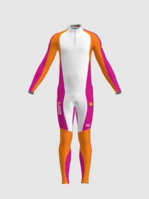 Podiumwear Men's Gold Two-Piece Race Suit