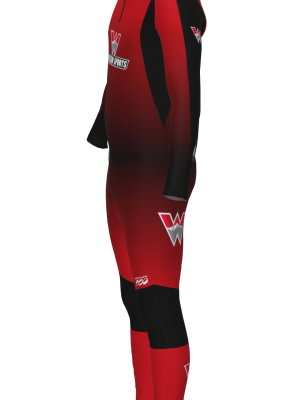 Podiumwear Men's Gold Two-Piece Race Suit