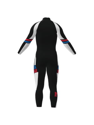 Podiumwear Nordic Child's Two-Piece Race Suit (Nordic Skiing) Back View