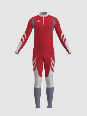 Podiumwear Men's Gold Two-Piece Race Suit