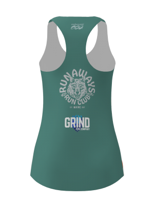 Podiumwear Women's Singlet (Nordic Skiing) Back View