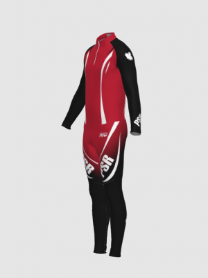 Podiumwear Men's Gold Two-Piece Race Suit