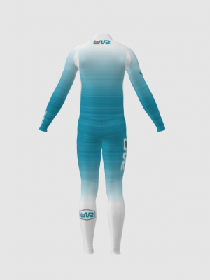 Podiumwear Men's Gold Two-Piece Race Suit