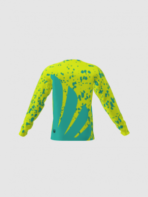 Podiumwear Unisex Silver Long Sleeve Tech Tee - New Fabric 2025!