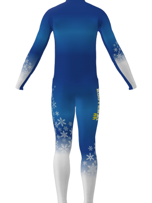 Podiumwear Men's Gold Two-Piece Race Suit