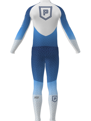 Podiumwear Men's Gold Two-Piece Race Suit