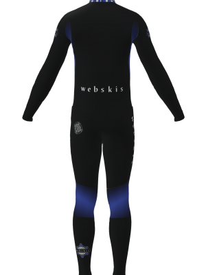 Podiumwear Men's Gold Two-Piece Race Suit