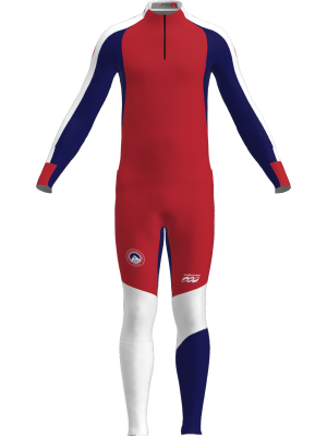 Podiumwear Men's Gold Two-Piece Race Suit