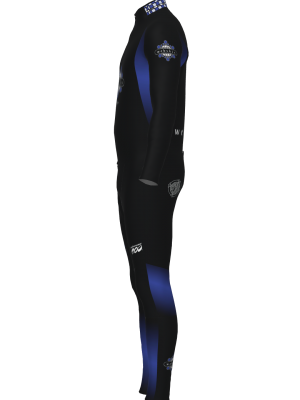 Podiumwear Men's Gold Two-Piece Race Suit