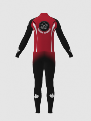 Podiumwear Men's Gold Two-Piece Race Suit