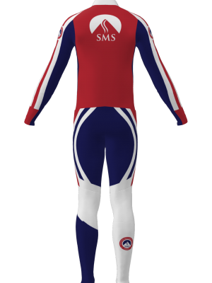 Podiumwear Men's Gold Two-Piece Race Suit