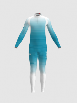 Podiumwear Men's Gold Two-Piece Race Suit