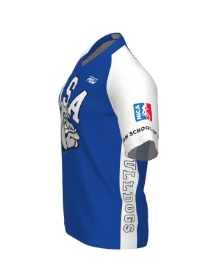 Podiumwear Men's Silver Short Sleeve MTB Jersey - New Fabric 2025!