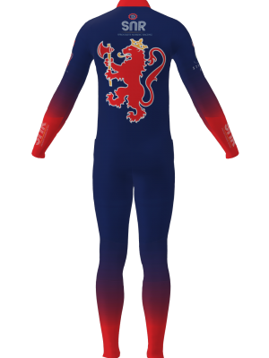 Podiumwear Men's Gold Two-Piece Race Suit