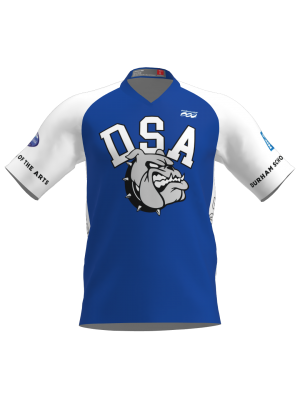 Podiumwear Men's Silver Short Sleeve MTB Jersey - New Fabric 2025!